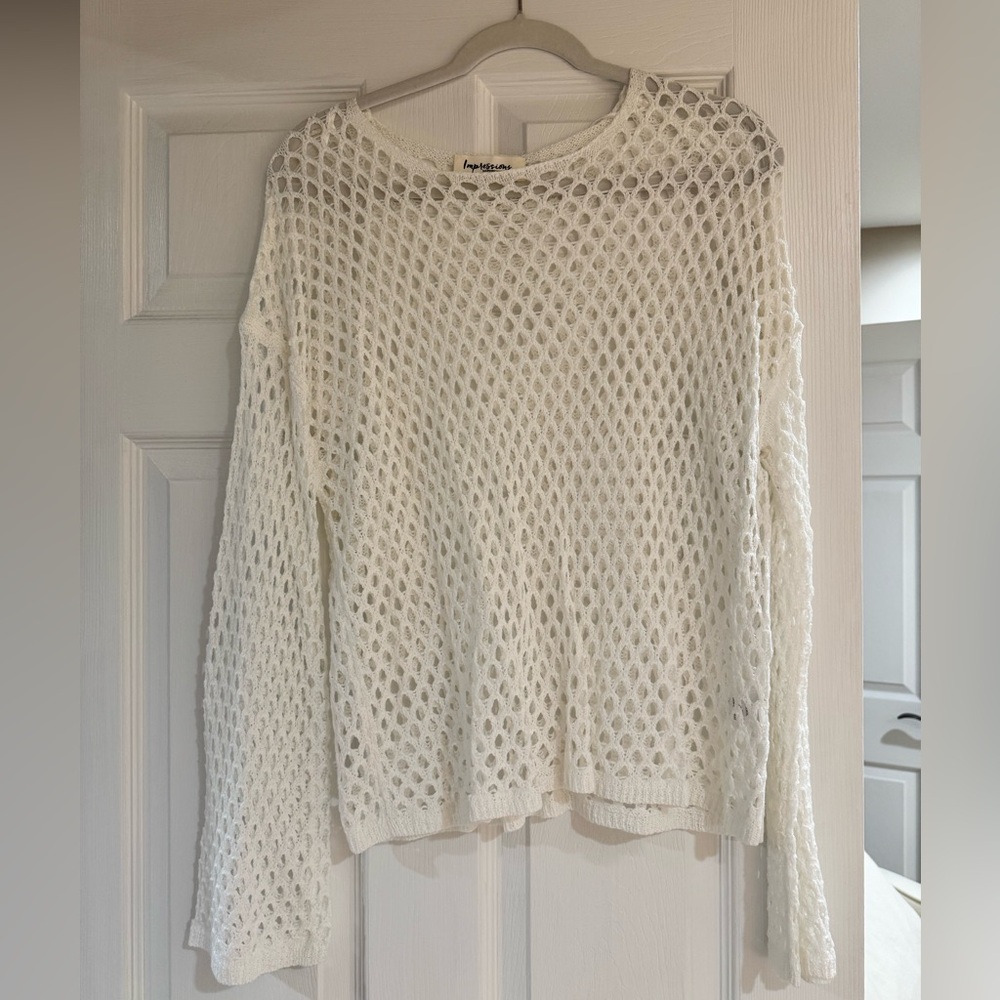 Sheer Cover-Up Blouse